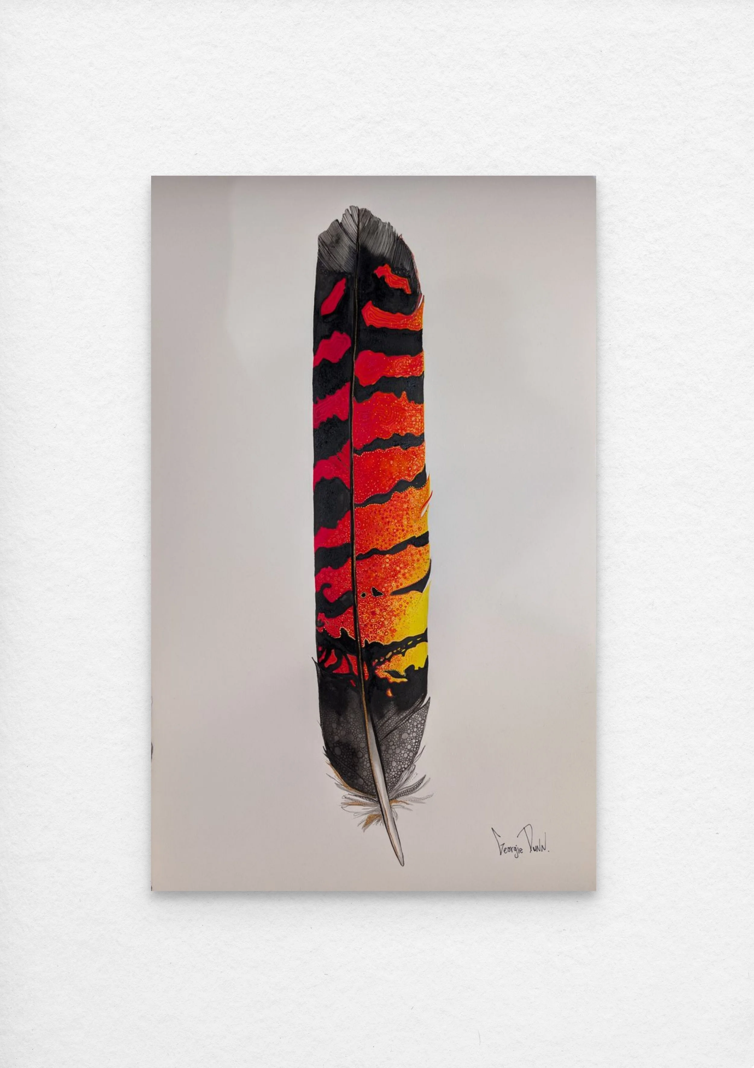 Aflame