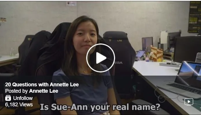 Is Sue Ann your real name? Annette answers 20 questions!