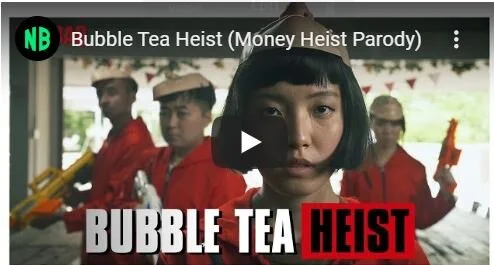Watch Annette in BUBBLE TEA HEIST (a Money Heist Parody)