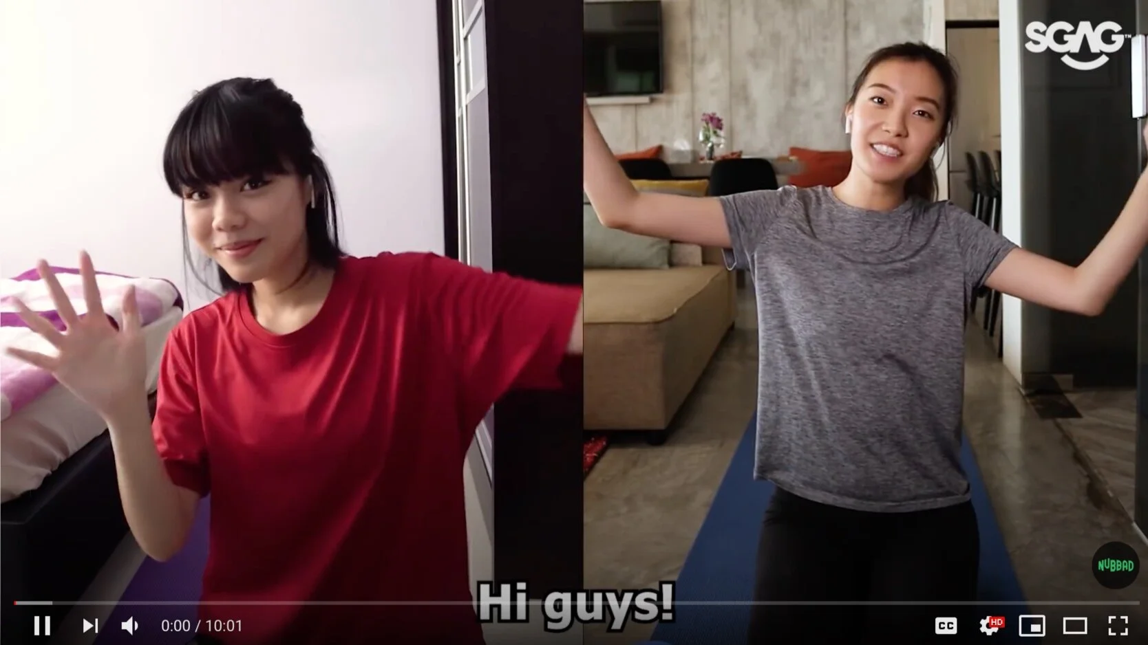 Do home workouts with Annette in the latest EP of GTG!