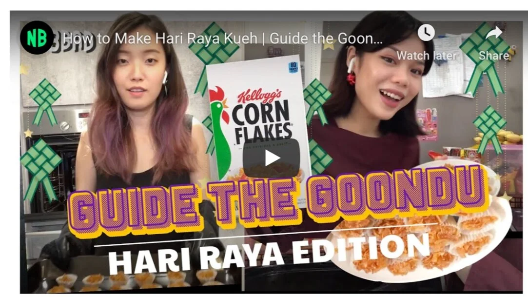 Annette in Hari Raya special of Guide The Goondu!