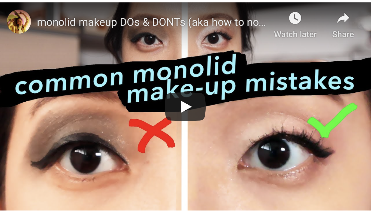 Annette Lee | Monolid Makeup DOs &amp; DONTs!