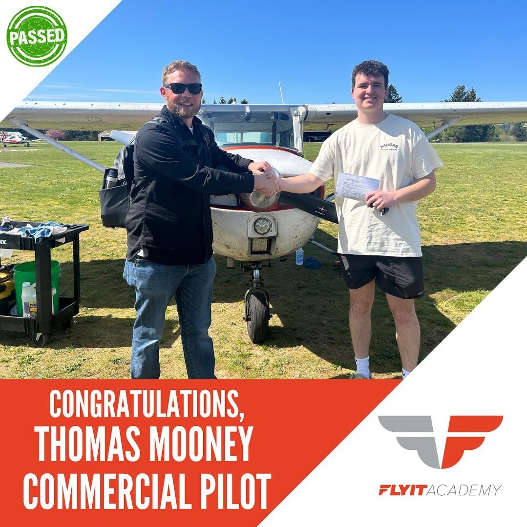 Power-off 180&rsquo;s are afraid of this man. Congrats @thomasmooney88 !!

#fromwhereifly #generalaviation #aviation #aviationdaily #cessna #groundschool #aviationgeek #studentpilot #pilotlife #pilot #flypdx #flycamas #flyvancouverwa #boeing #whyifly