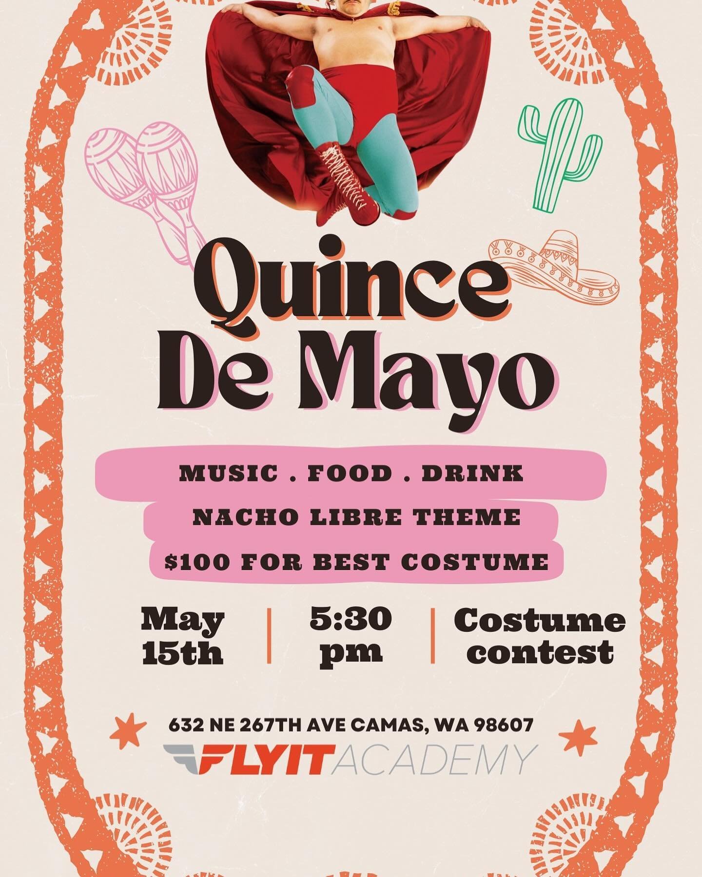 Tonight (5/15/24) at 5:30! See you all there!! Free nachos bar, refreshments AND a costume contest with a $100 going to 1st place!