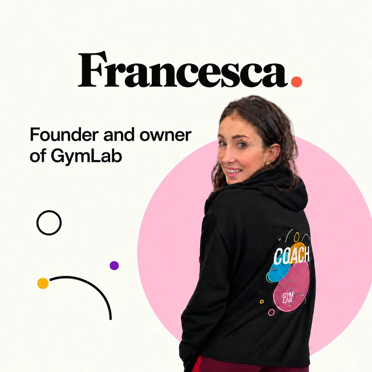 Francesca, founder of GymLab and UKCC Level 2 gymnastics coach, children’s gymnastics in Stratford, East London