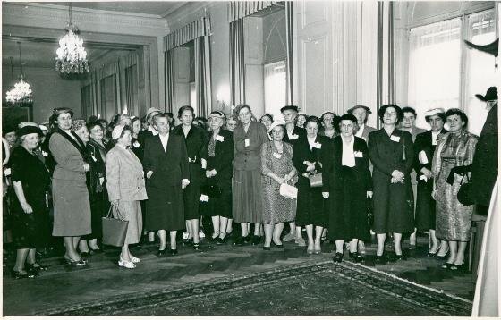 Delegiertenversammlung BSF 1956 in Genf