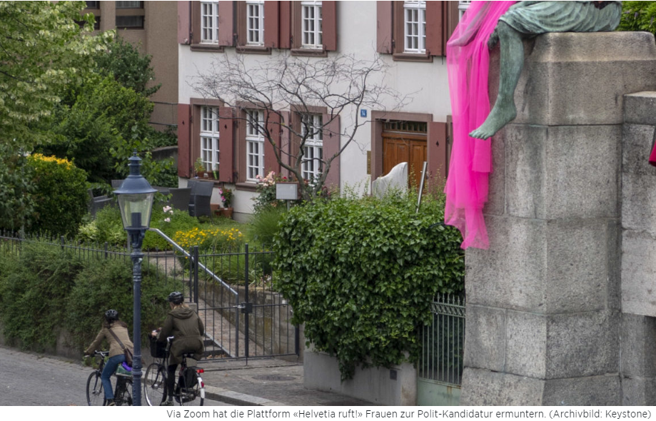Mehr Frauen sollen ins Parlament, fordert «Helvetia ruft!» - Telebasel