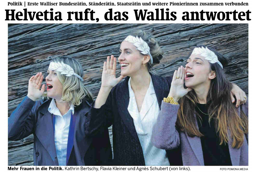 Helvetia ruft, das Wallis antwortet - Walliser Bote