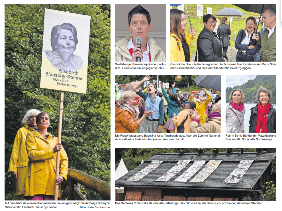 «Frauenrütli» sehr kreativ inszeniert - Bote der Urschweiz