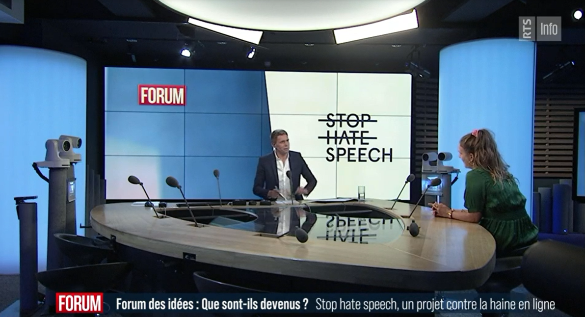 Forum des idées : Que sont-ils denvus? Stop Hate Speech - RTS