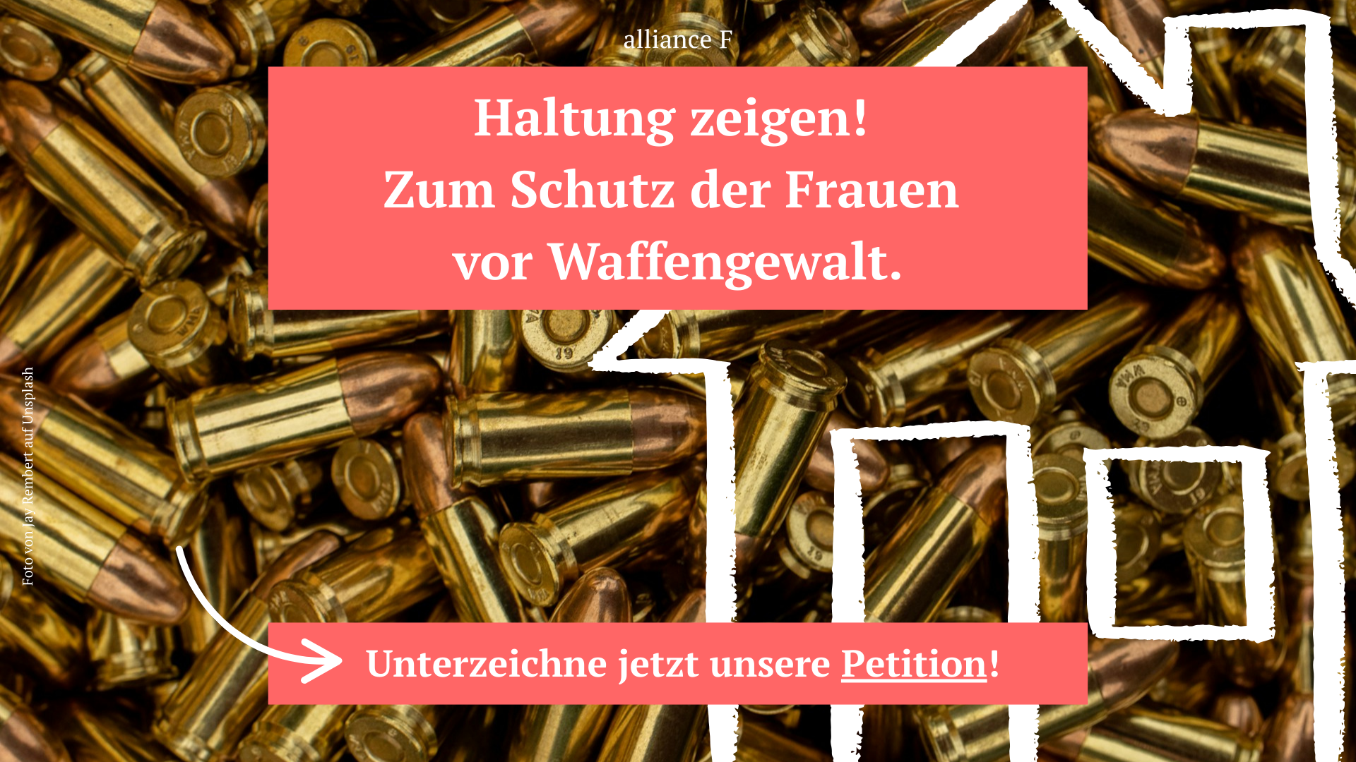 Zum Schutz der Frauen vor Waffengewalt: Breite Allianz macht mobil gegen die Wiedereinführung von Taschenmunition für Armeeangehörige