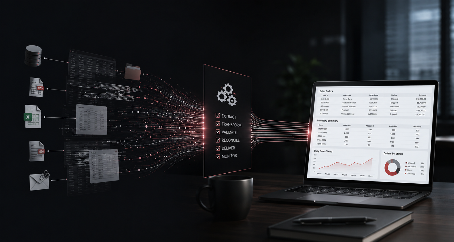 Managed data services supporting reliable operational reporting