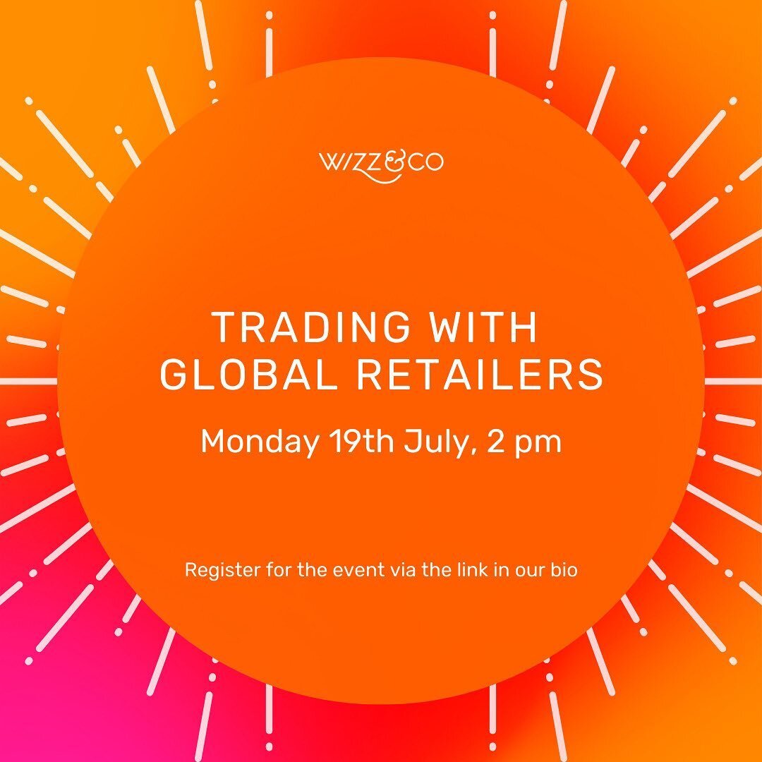 How do you maximise sales and navigate buyer relationships?
⠀⠀⠀⠀⠀⠀⠀⠀⠀
Join the Queen of Retail (aka Wizz) for a free webinar on 19th July at 2pm to learn about the three mistakes brands make when trading with retailers so you can avoid them. 
⠀⠀⠀⠀⠀⠀⠀