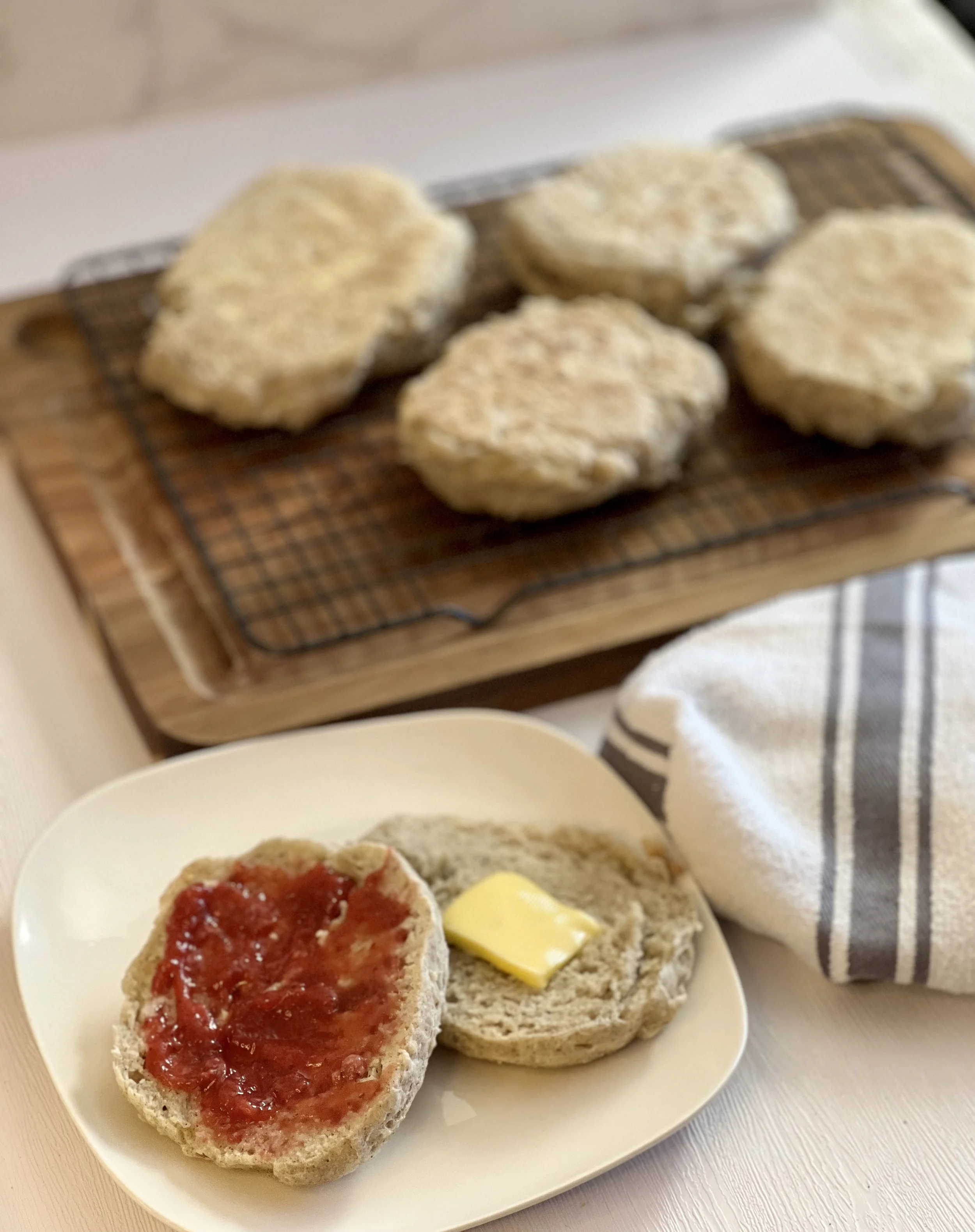 Gluten Free Sourdough English Muffin Recipe — The Place Called OM