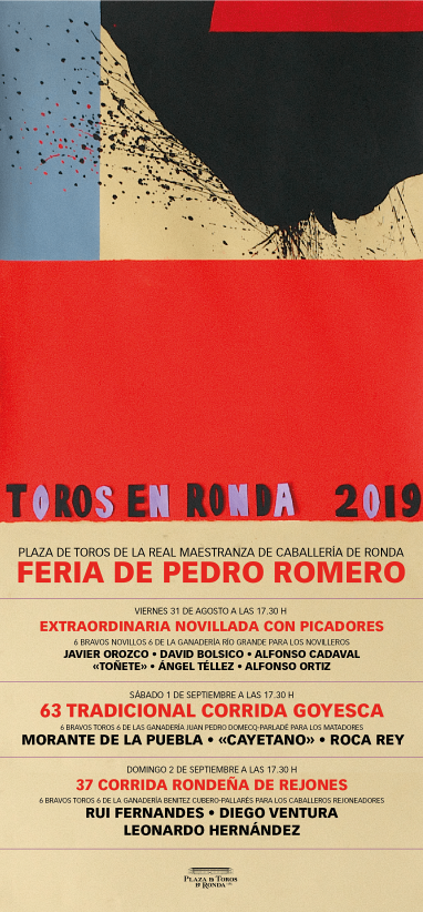Cartel I - Feria de Pedro Romero 2019