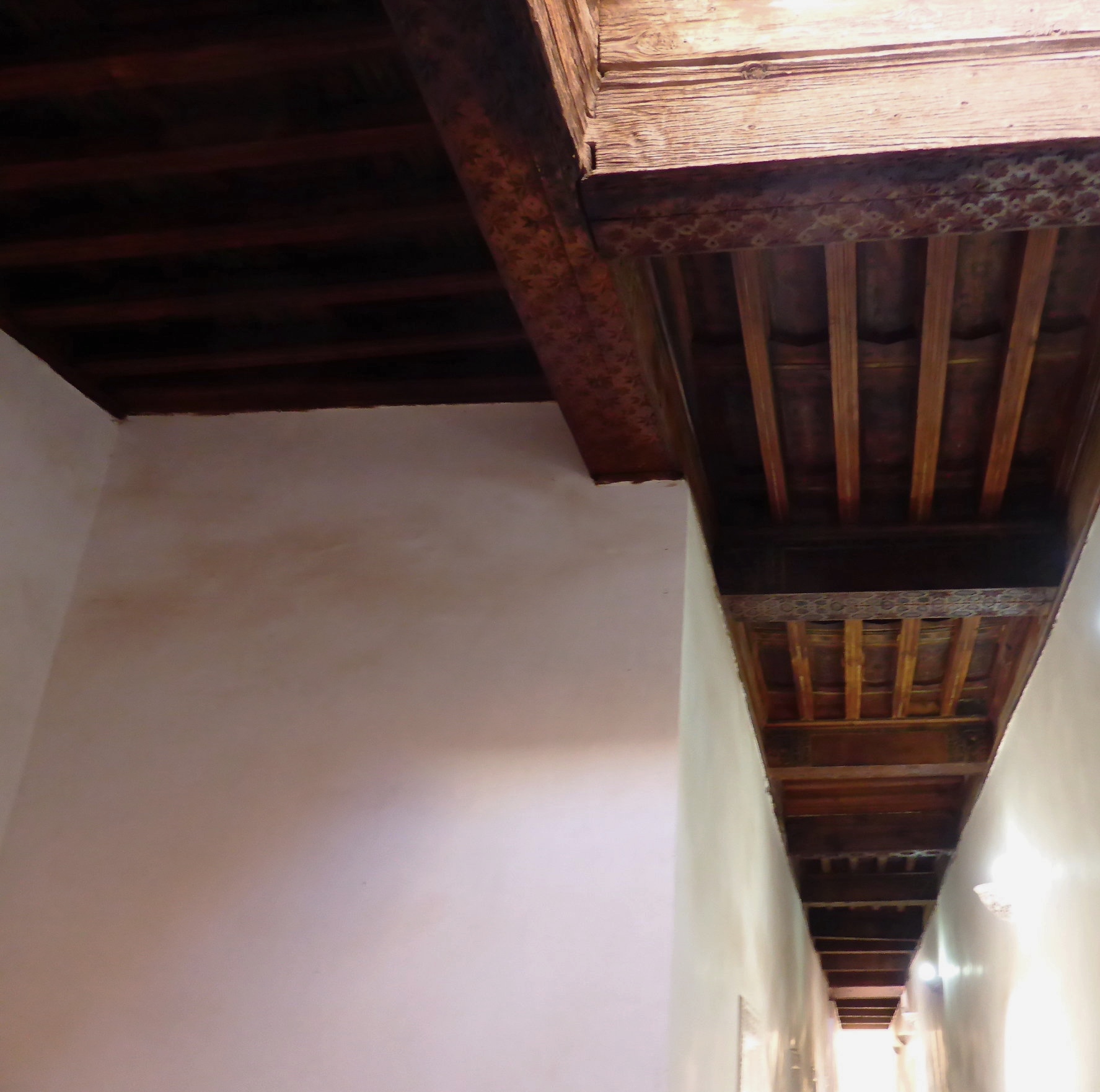  Artesonado ceiling of a house in Marrakech  