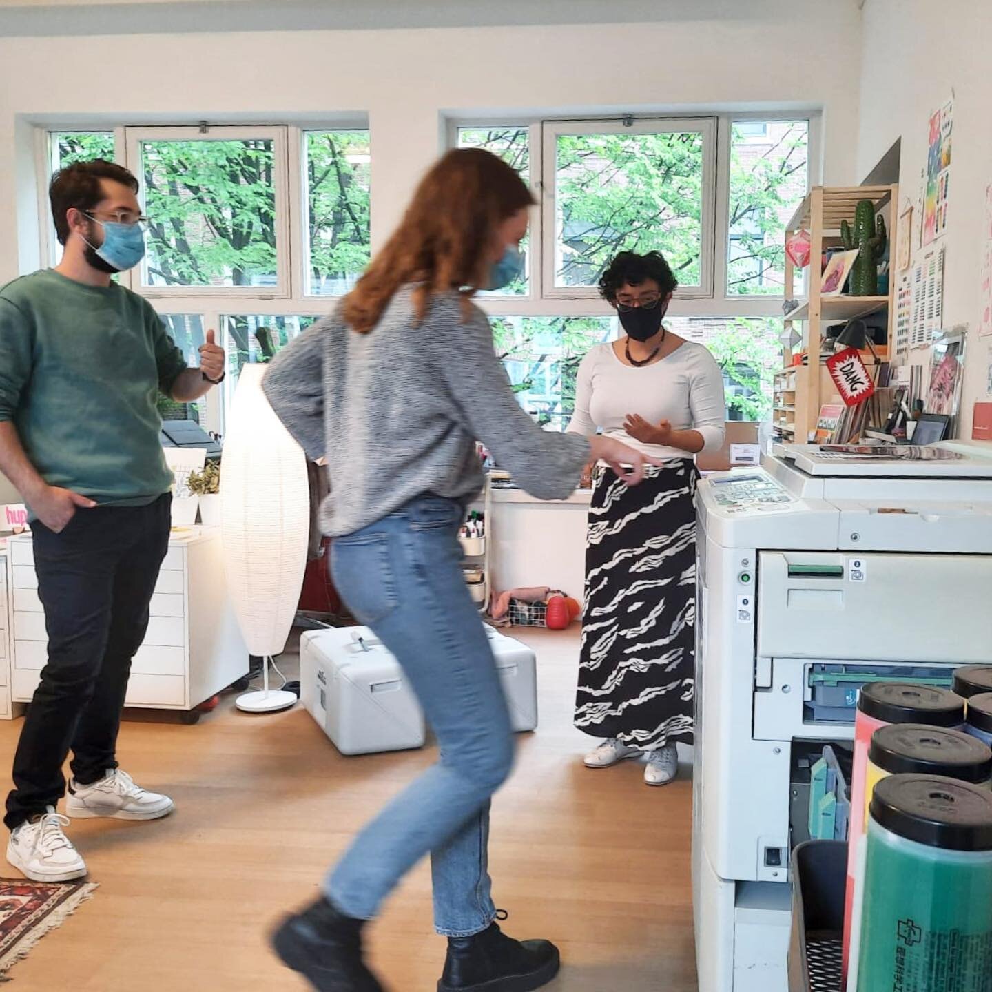 Last weekend was a tiny tiny glimpse of how slowly the studio can get back to being a welcoming &lsquo;open&rsquo; space ✨💜

It was so nice to meet people &ldquo;for real&rdquo; as well as to host mini workshops and enjoy casual chatting ☺️

I know 