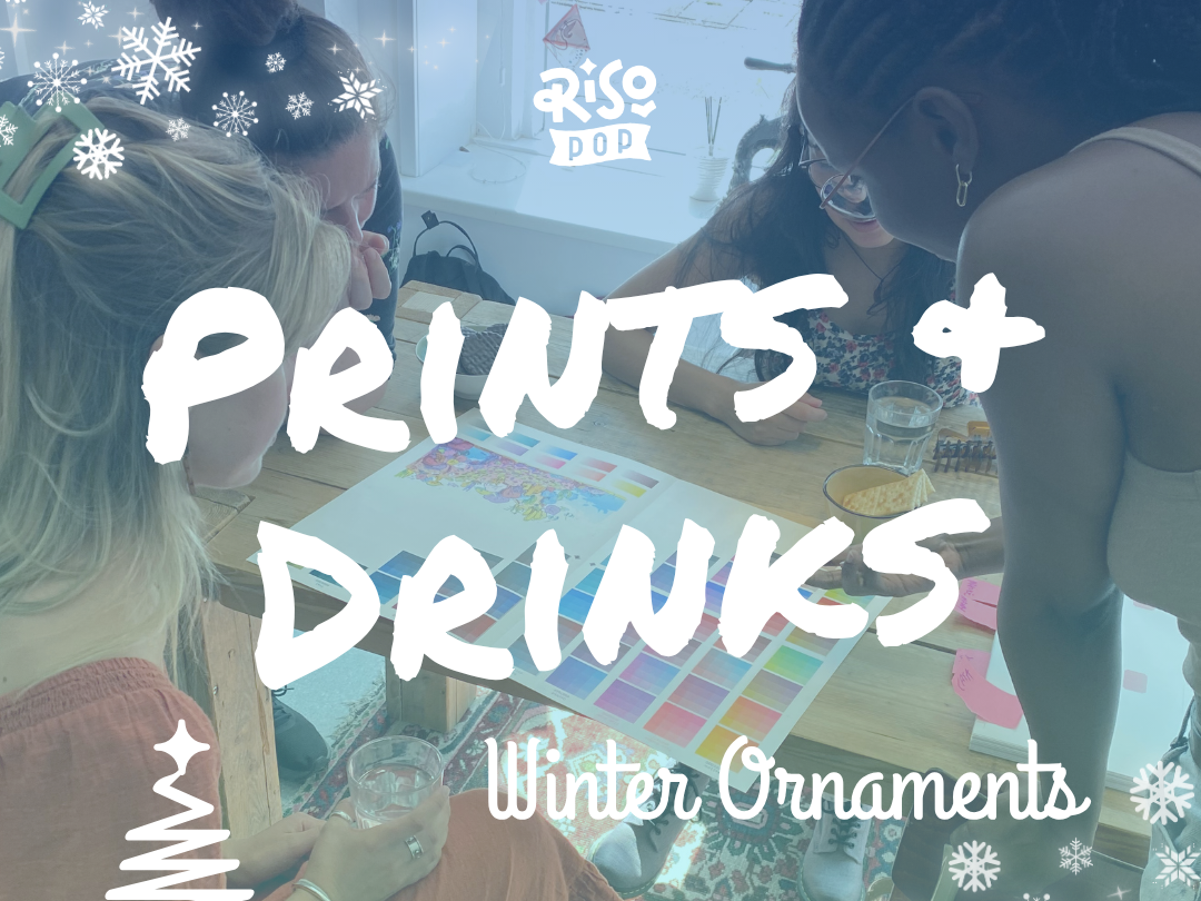 Prints & Drinks! - Winter Ornaments