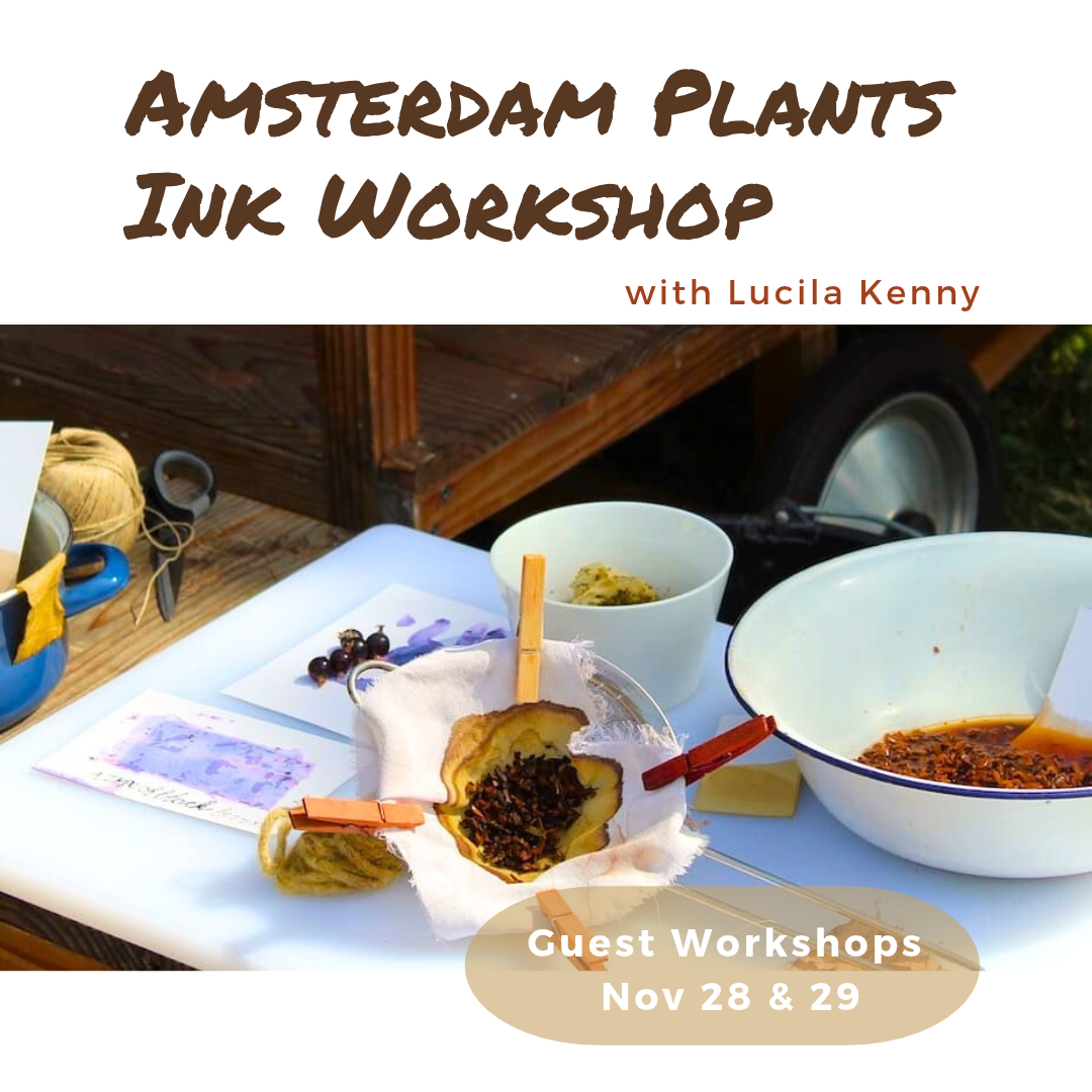 Amsterdam Plants Ink Workshop - Masterclass with Lucila Kenny (12 & 13 Sept)