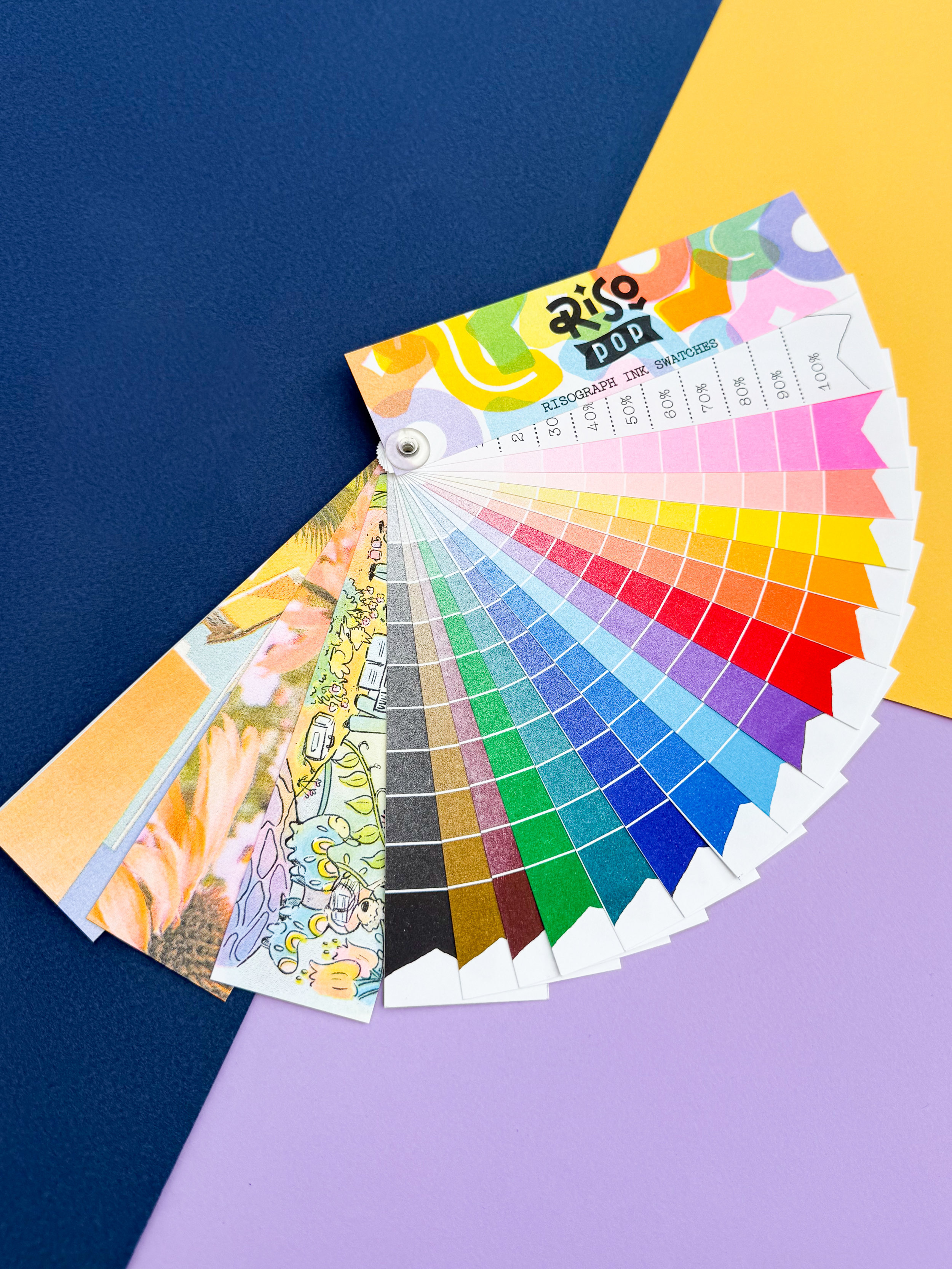 Riso Ink Swatches