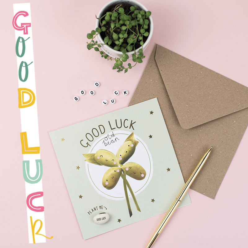 good luck cards handmade