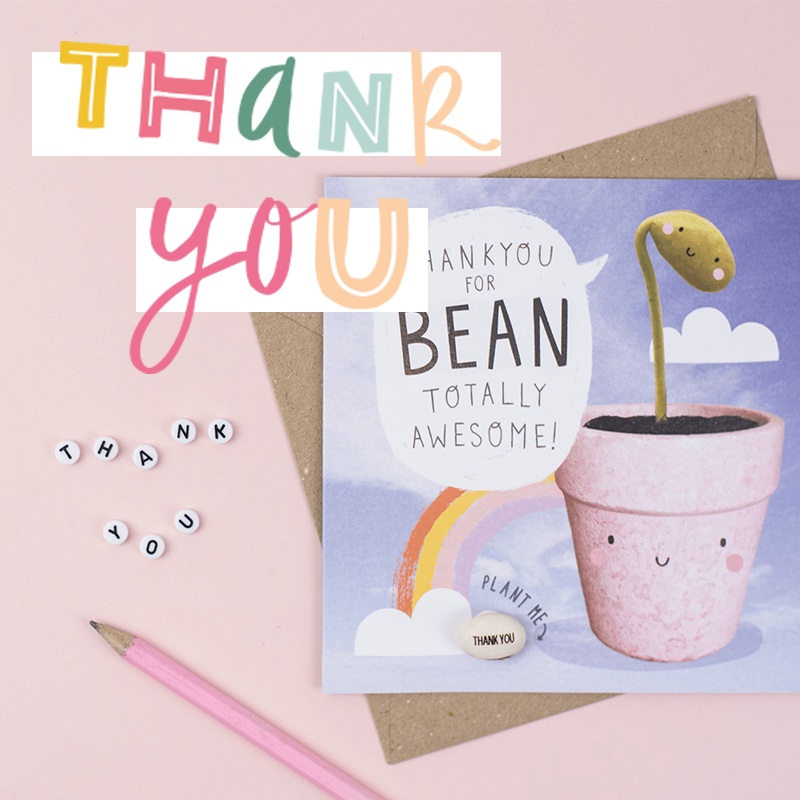 thank you cards for plant lovers