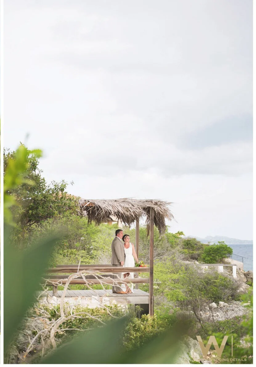 Kristen + Chris - Coral Estate Curacao Wedding