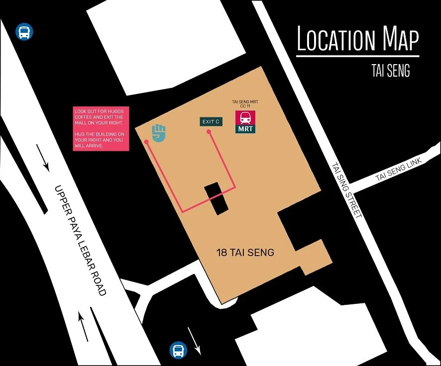 Tai Seng Mrt Exit Map Faq - First Time — Boulder Movement