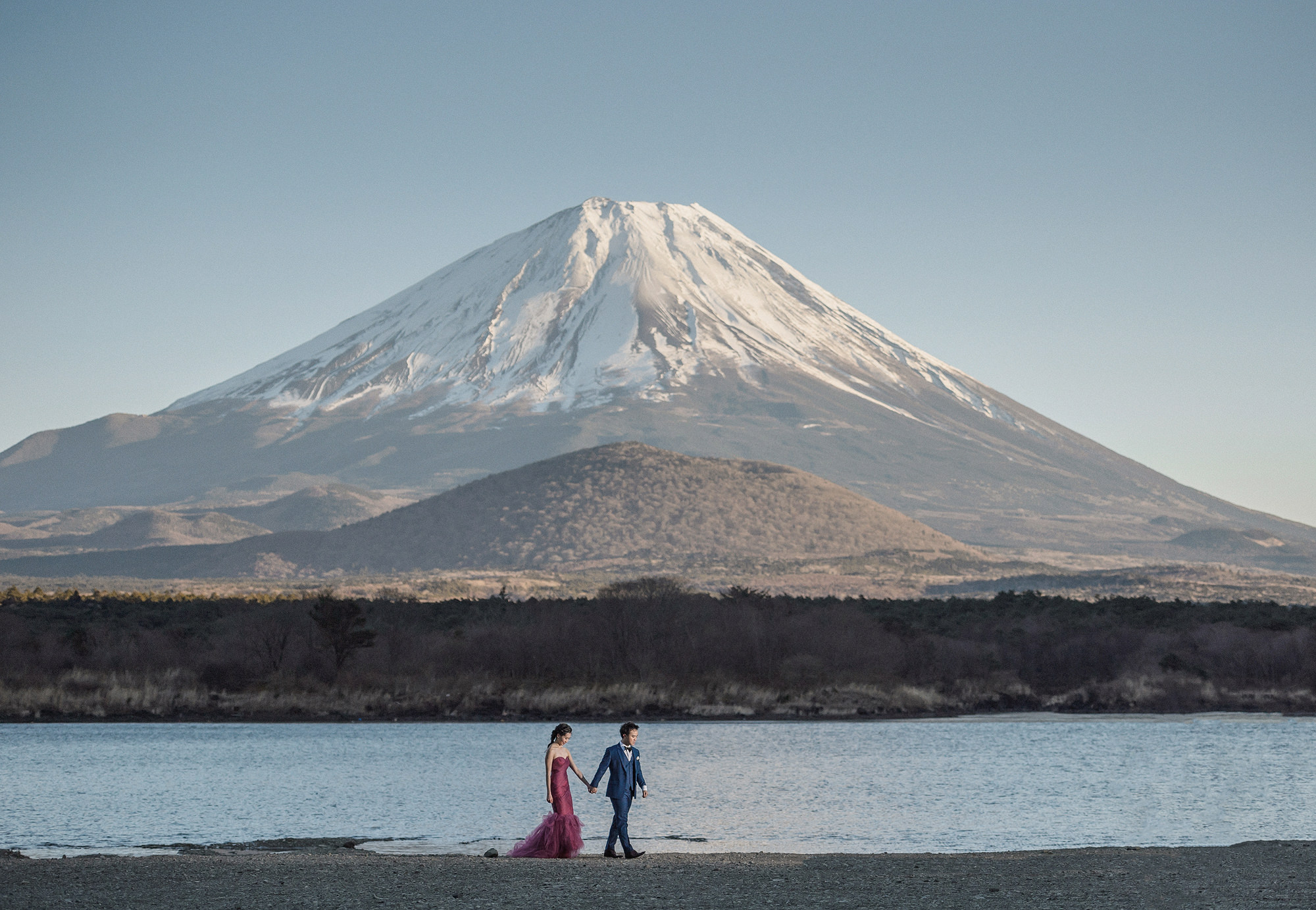 Mount Fuji Japan Elopement