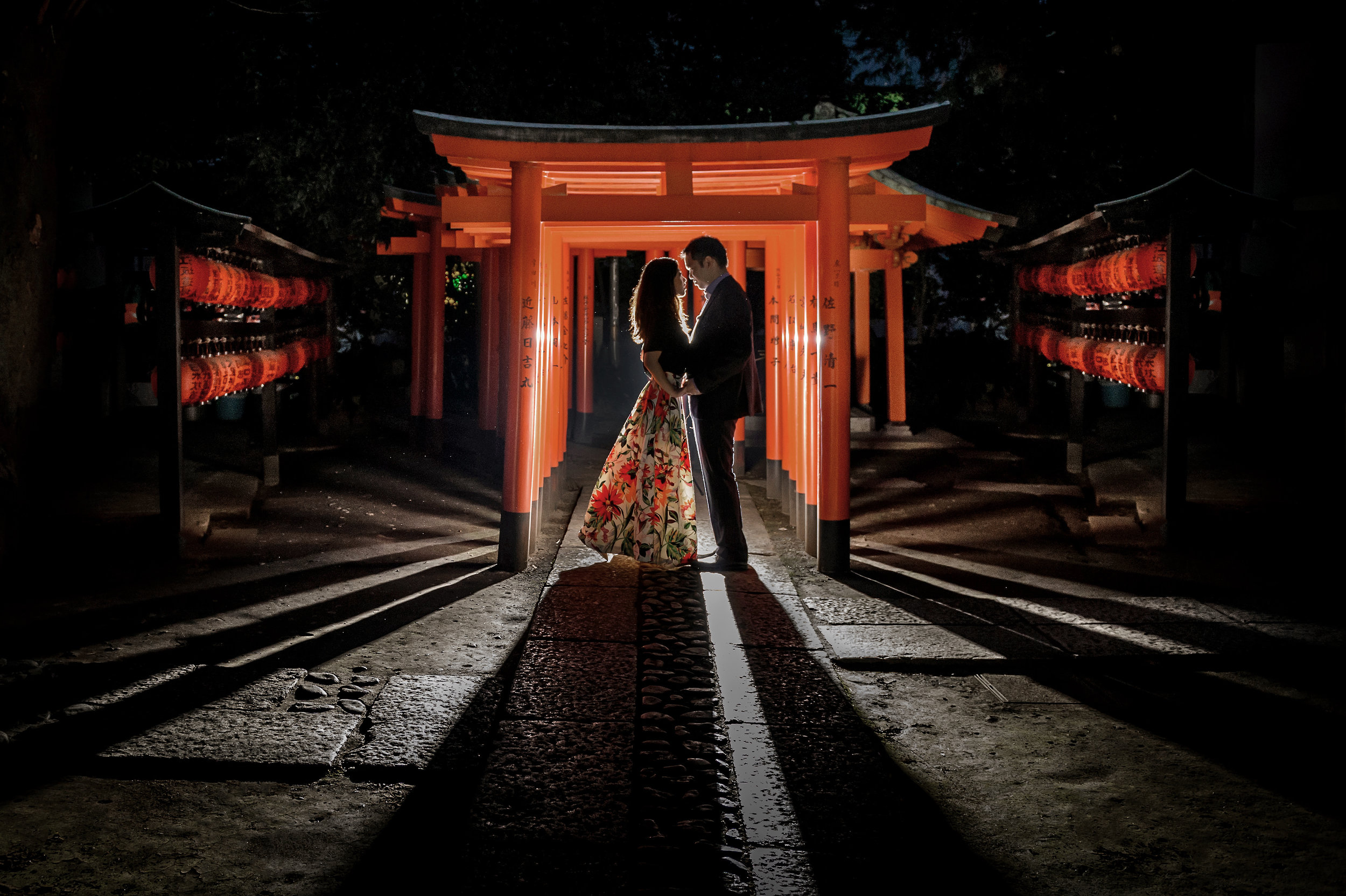 Japanese Shrine Elopement Photos