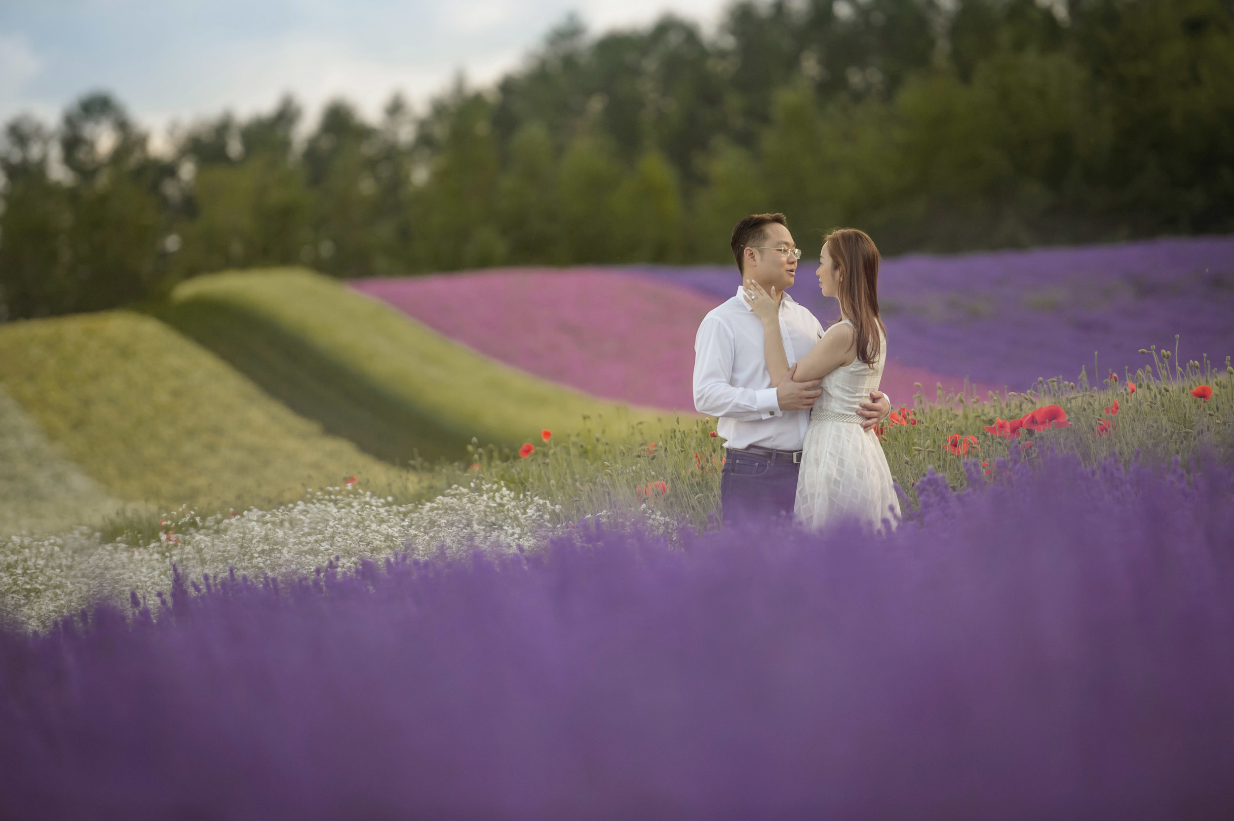 Hokkaido Flower Fields Elopement