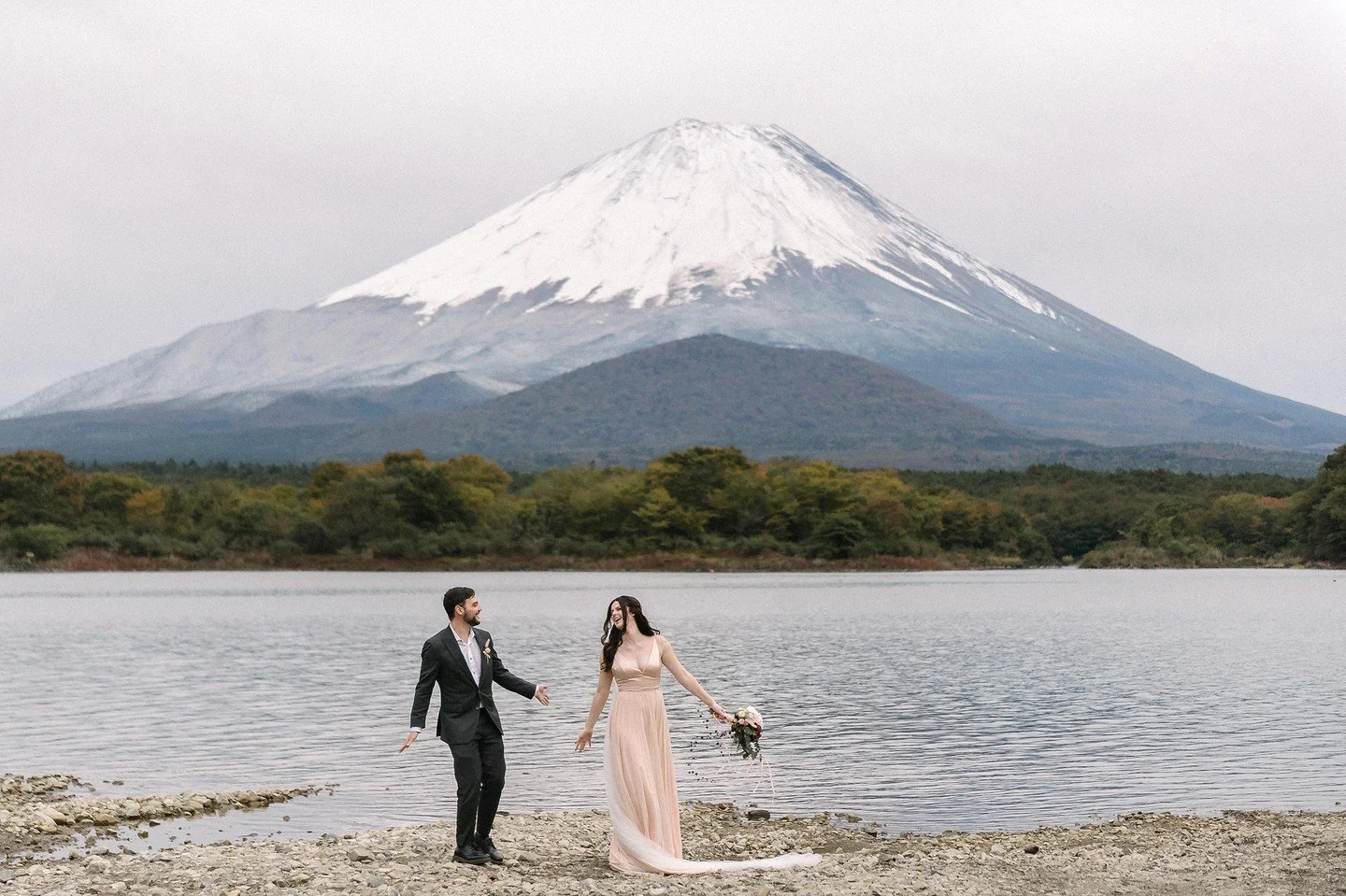 We get to see these two this weekend and we&rsquo;re already smiling about it.⁠
⁠
Their elopement happened in one of those chapters that still feels so special. Japan had just opened its borders again after the pandemic and everything had that slight