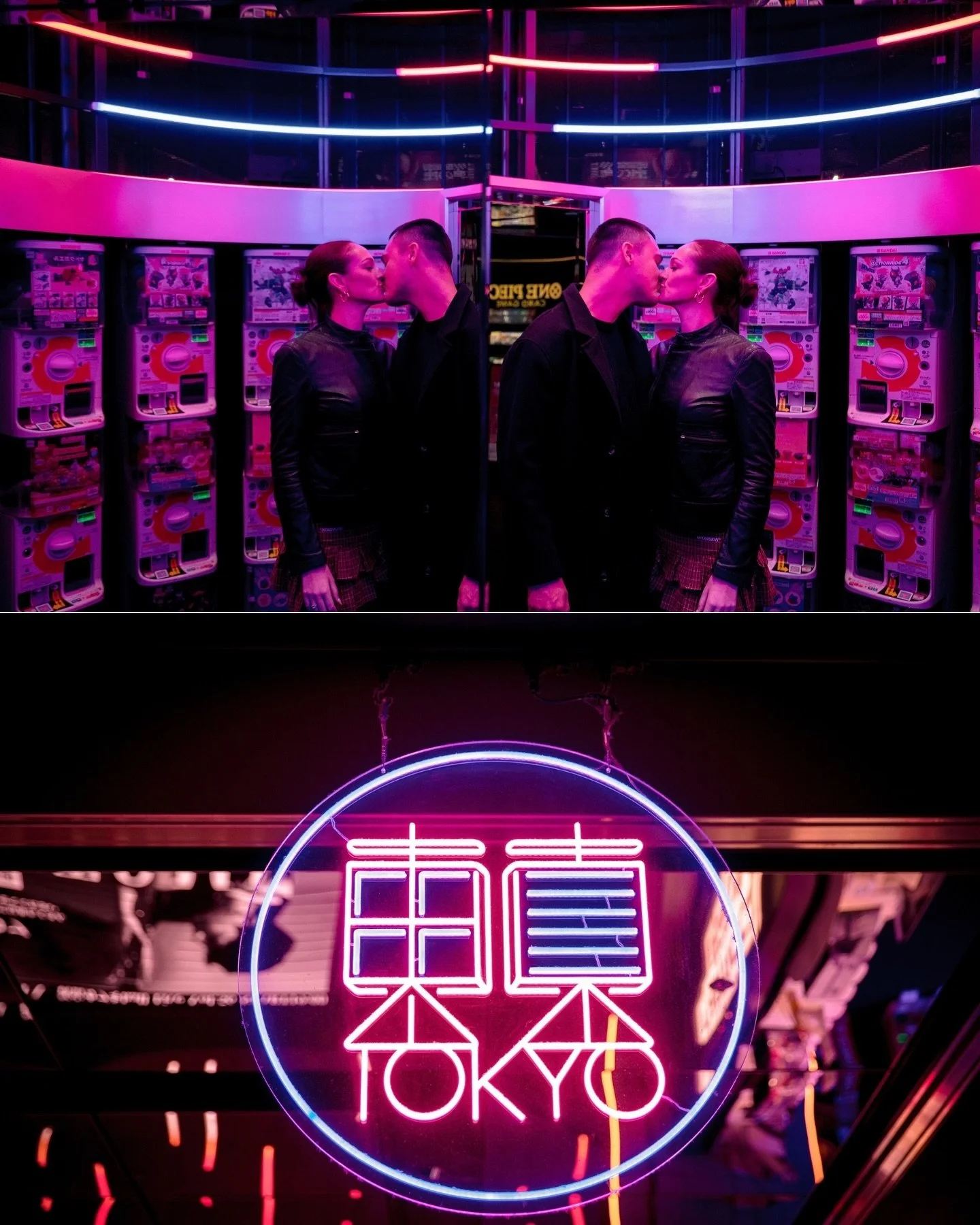 Tokyo gave us the perfect kind of chaos for Taylah + Will&rsquo;s pre-wedding shoot.

One minute it&rsquo;s quiet - that winter skyline glow, the city looking impossibly clean and sharp. The next minute you&rsquo;re swallowed by Shinjuku. Neon, train