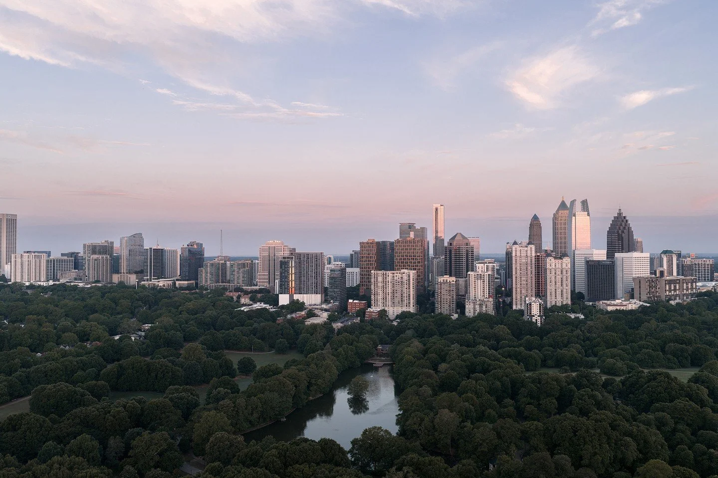 The suitcases are open again. Seven o'clock and the light's coming in low across the room, the good kind, the kind that makes you stop folding for a second and just stand there.⁠
⁠
It's our last night in Atlanta. A fabulous multiday wedding over the 