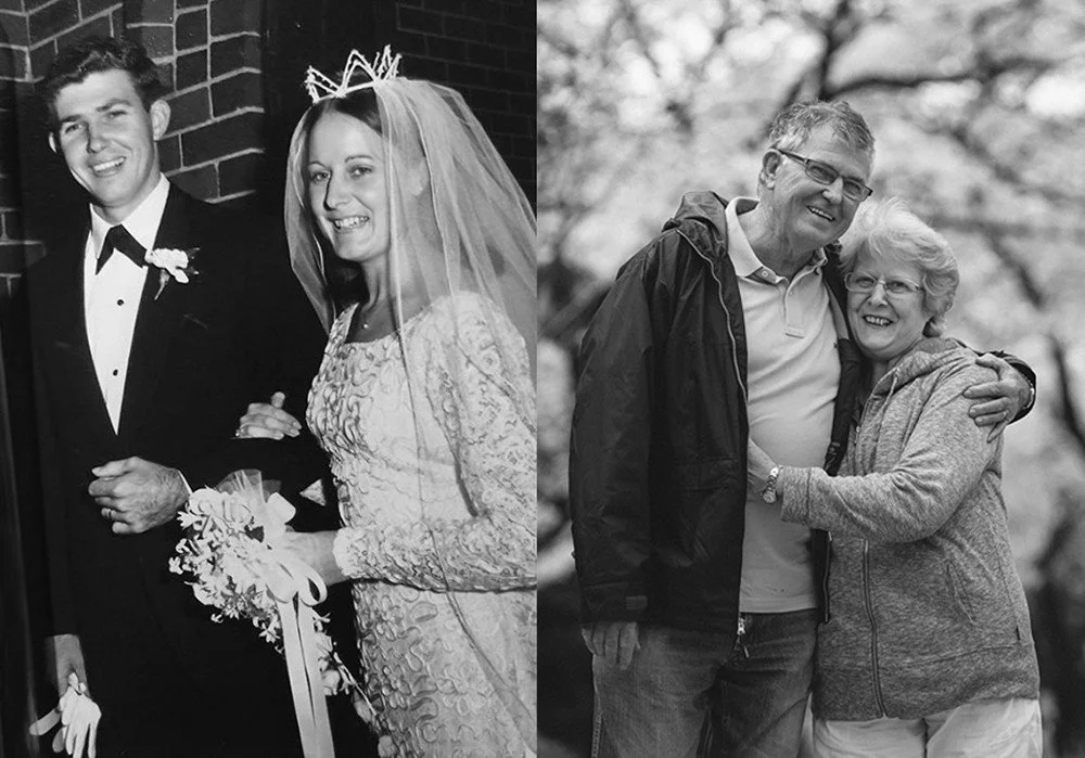 Fifty-nine years ago today, two people stood up in front of everyone they knew and decided to build a life together. They had no way of knowing how much would grow out of that one decision.⁠
⁠
All of us, for a start.⁠
⁠
Everyone who came after. The c