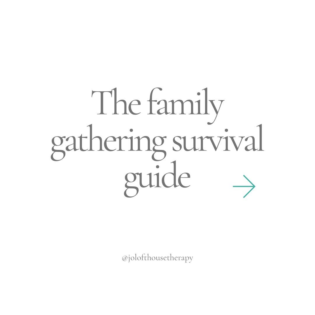 The family gathering survival guide.

If Easter doesn&rsquo;t look like the advert, this is for you. 

Family time can stir up old dynamics and old versions of you. You might feel it before, during, or after.

This is about getting through it in a wa