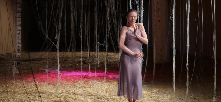 Carmen Olsson: performing Dare we Close our Eyes