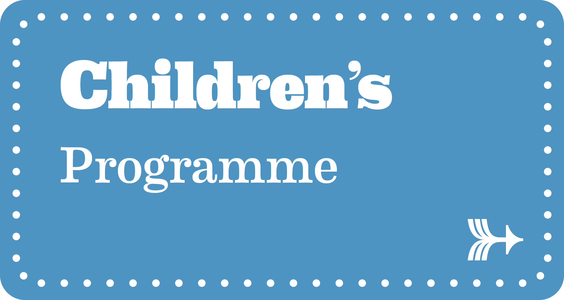 A blue button links to a page about the 2026 FUSE Festival children's programme