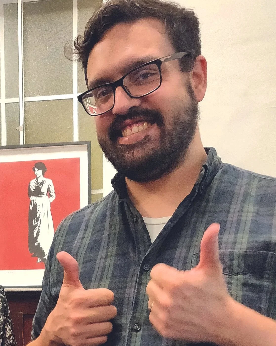 A photo of Julio Torres, workshop leader