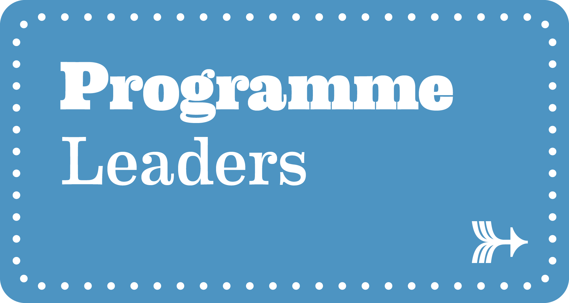 A blue button linking to the FUSE Festival programme leaders