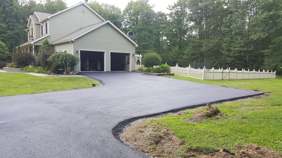 Paving Done for a Residential Driveway