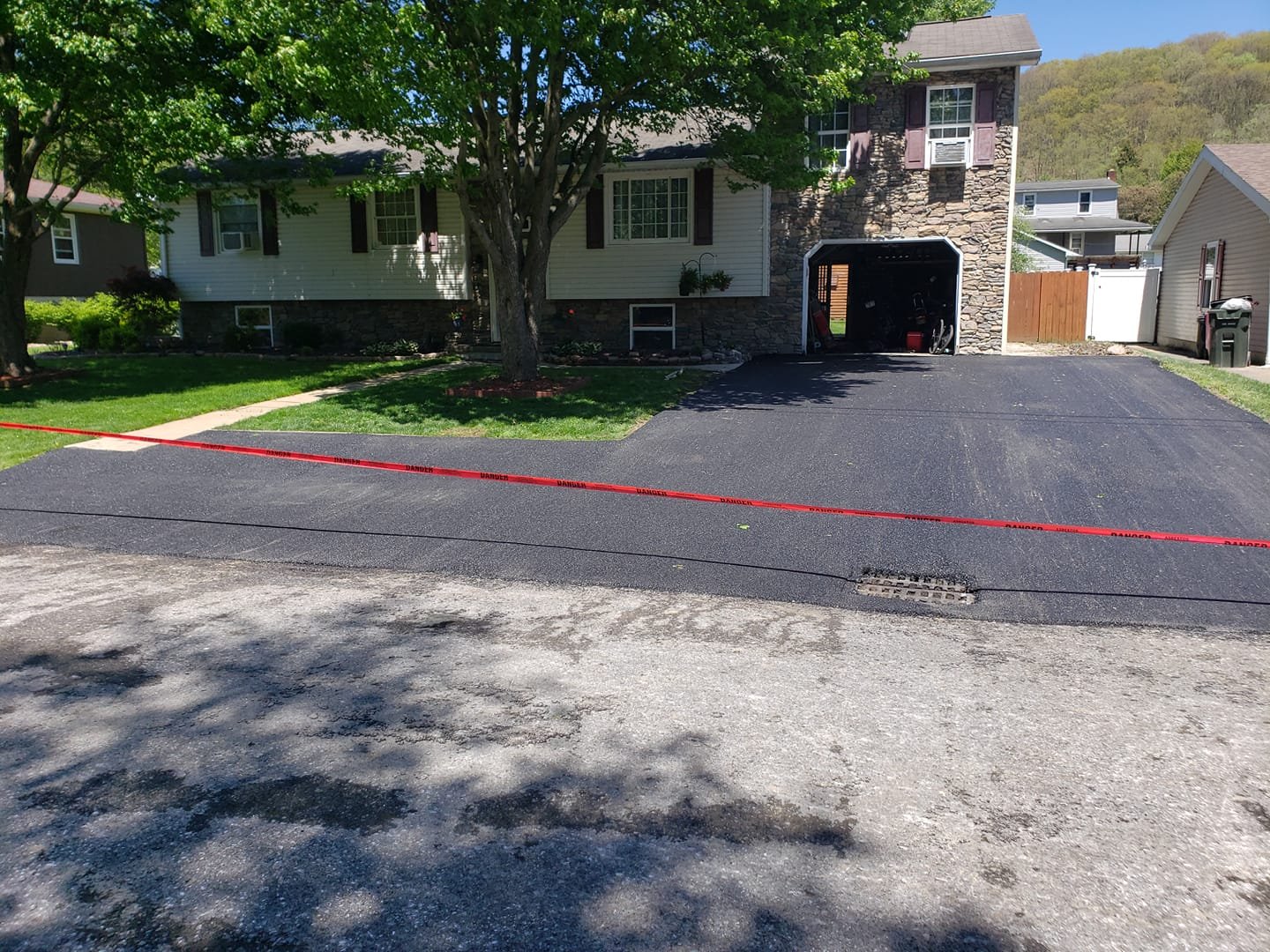 Paving Done for a Residential Driveway