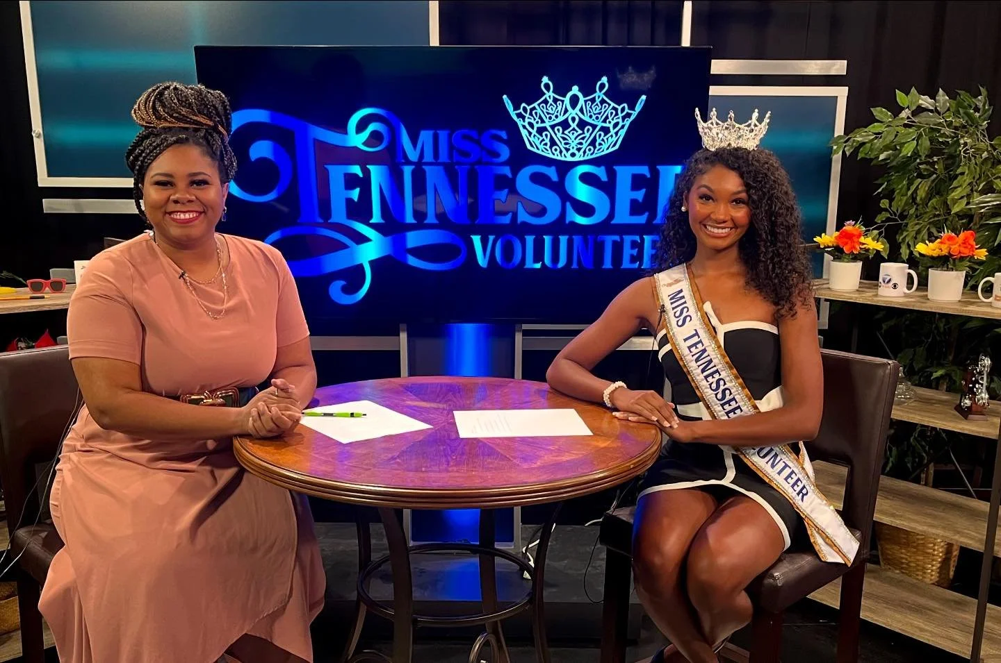 I just finished one of my last interviews with @wbbj7news! 
I loved getting to talk about everything I&rsquo;ve accomplished this year and of course the upcoming Miss Tennessee Volunteer pageant. I am beyond excited for another young woman to get to 
