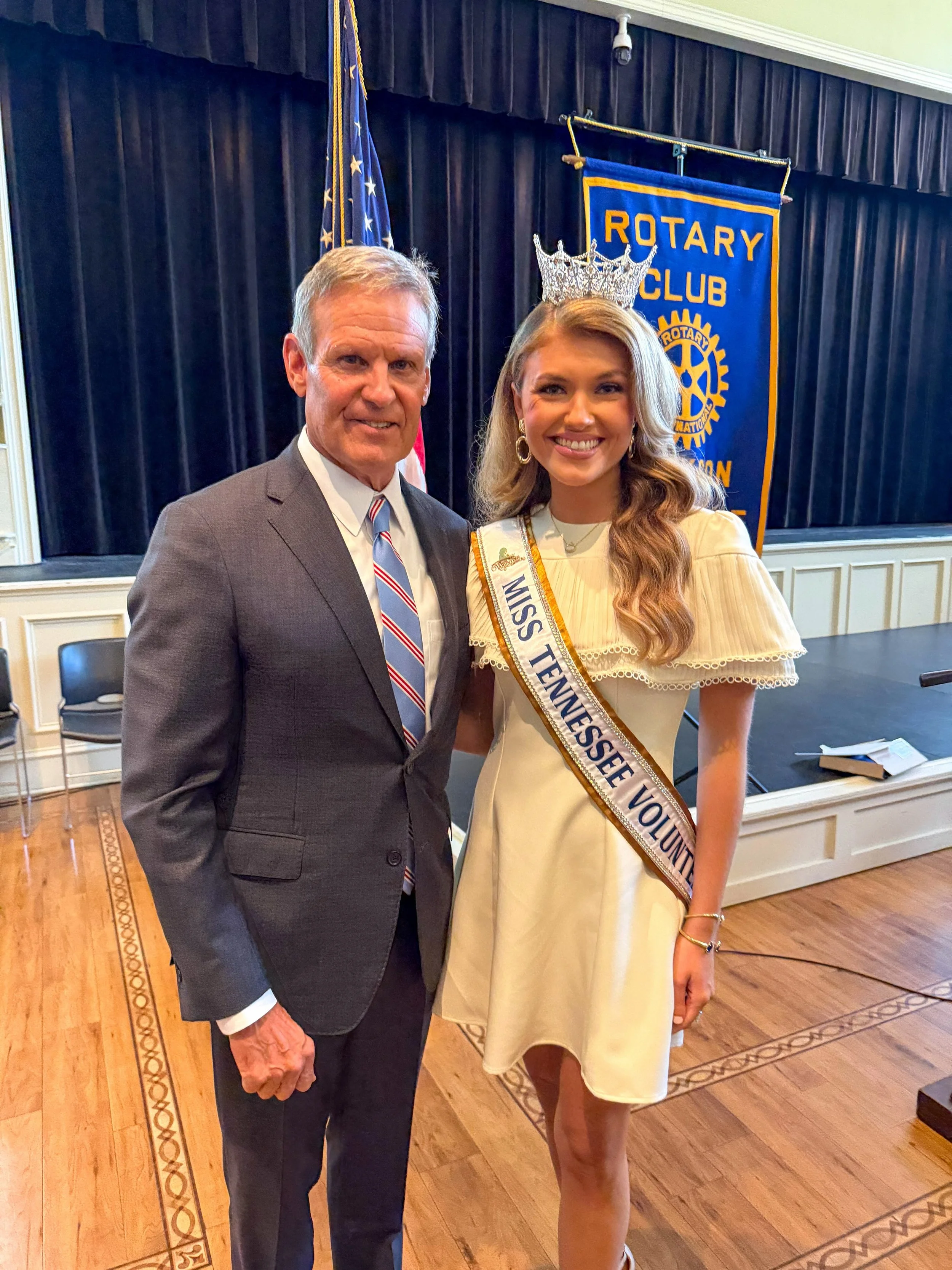 It was an honor to be invited back as a guest of the Jackson Rotary Club this morning! I always enjoy spending time with leaders who are committed to selflessly serving our community. It was also a pleasure to hear from Governor Bill Lee and have the