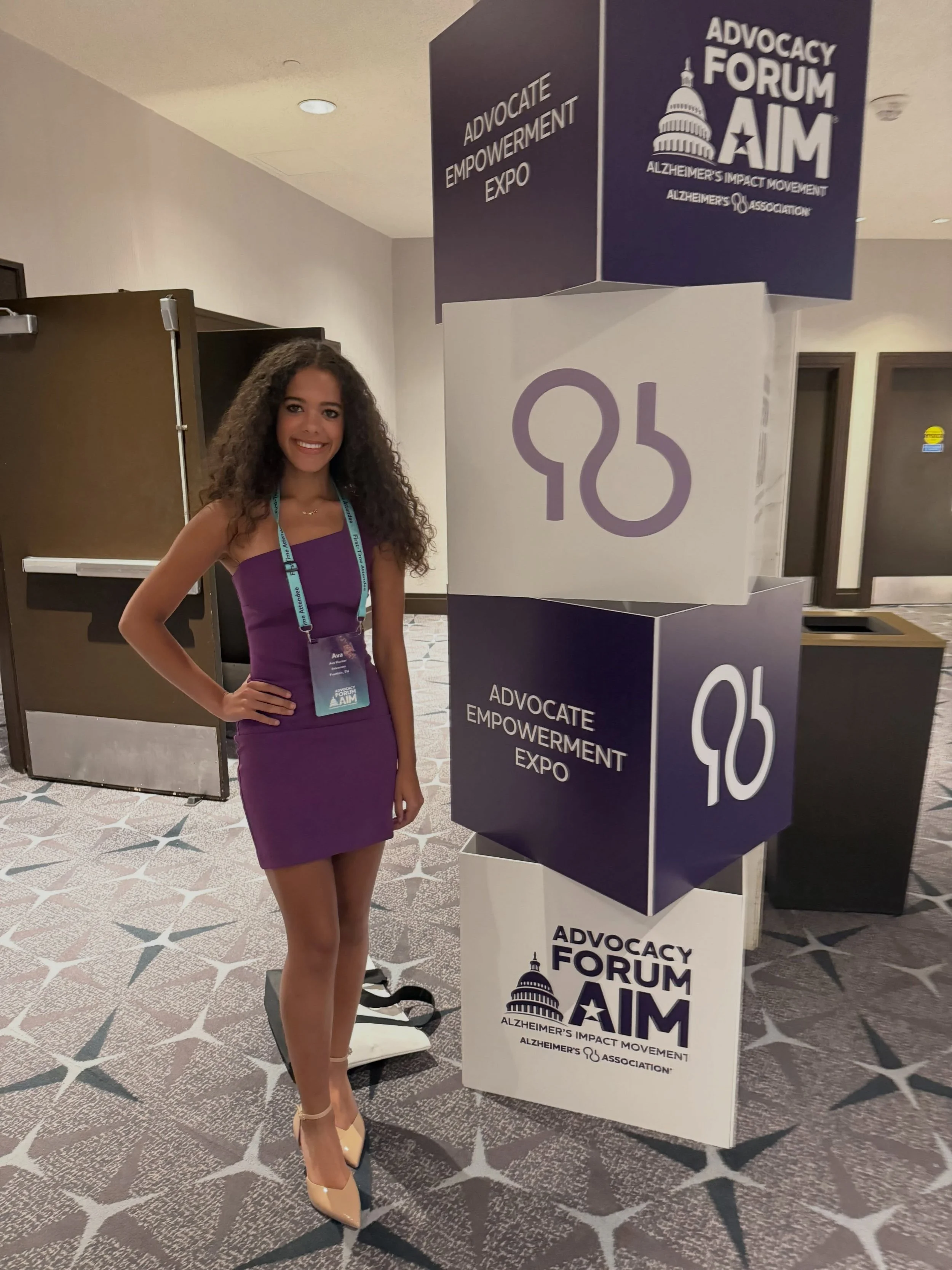 Get to know me part 1: My platform 💜

My platform is &ldquo;Don&rsquo;t You Forget About Me,&rdquo; which advocates for Alzheimer&rsquo;s patients and caregivers at the local, state, and national levels. 

Locally, I go into nursing homes and make f