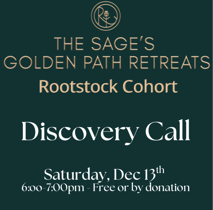 Sages Golden Path - Discovery Call (Online)
