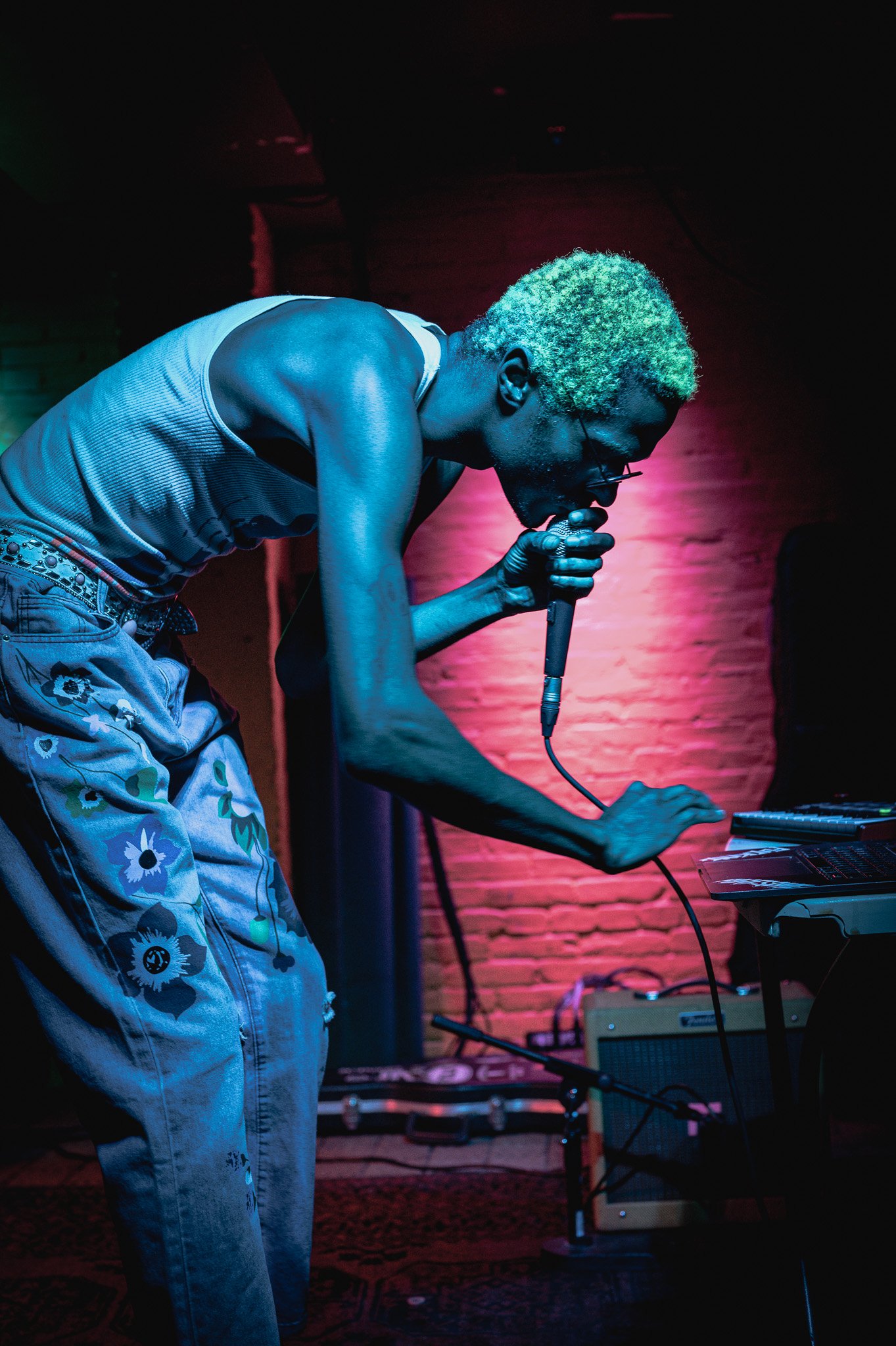 @girlypop_princess (paprika) performs at Joe Squared in Baltimore for the Man on Man show
