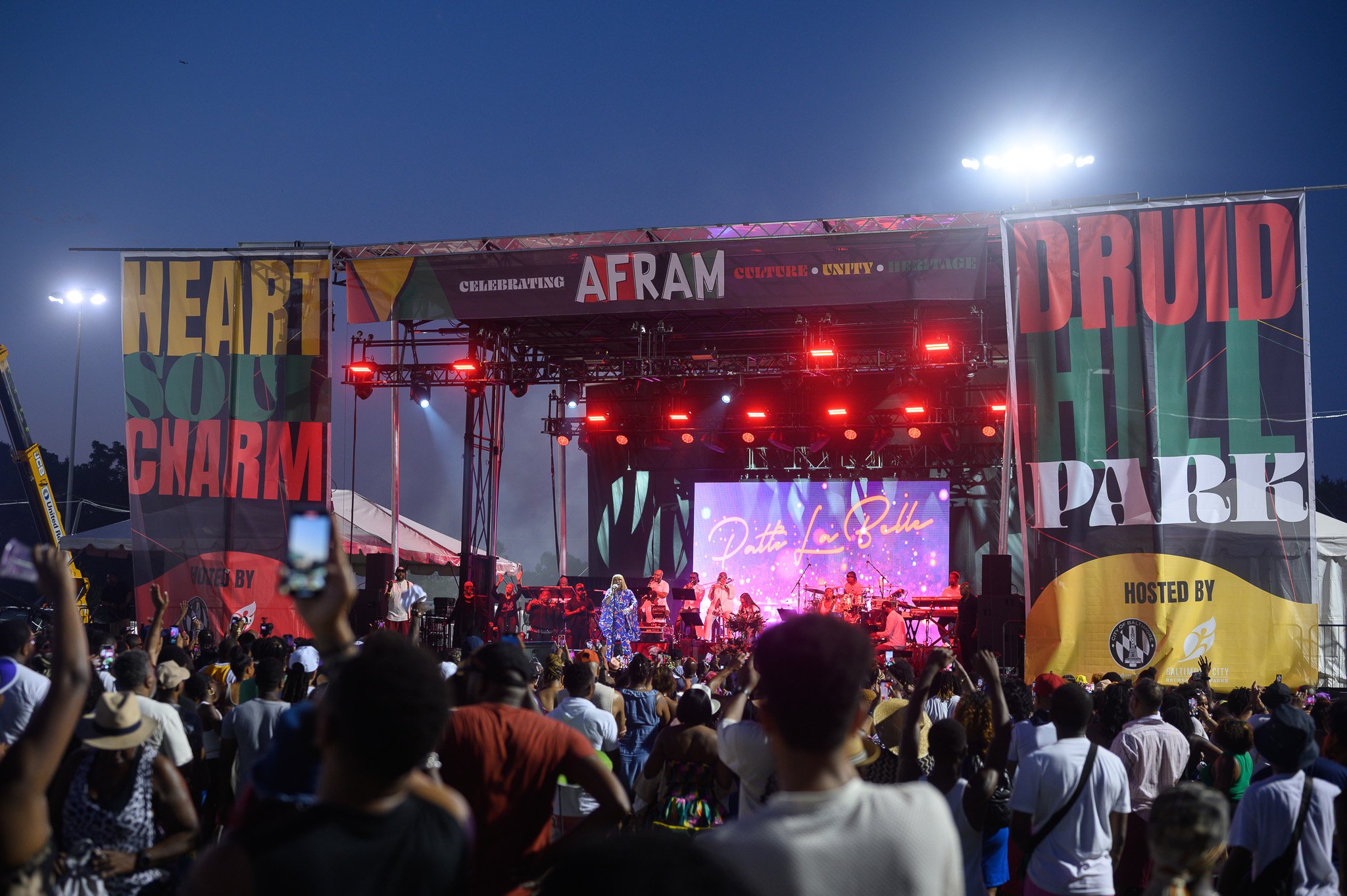 Patti LaBelle performs as a part of Baltimore AFRAM Festival '25