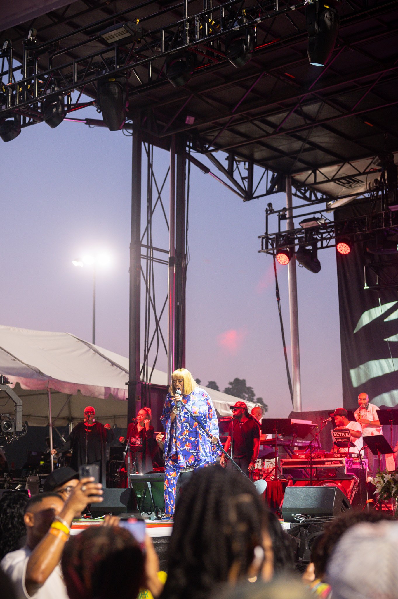 Patti LaBelle performs as a part of Baltimore AFRAM Festival '25