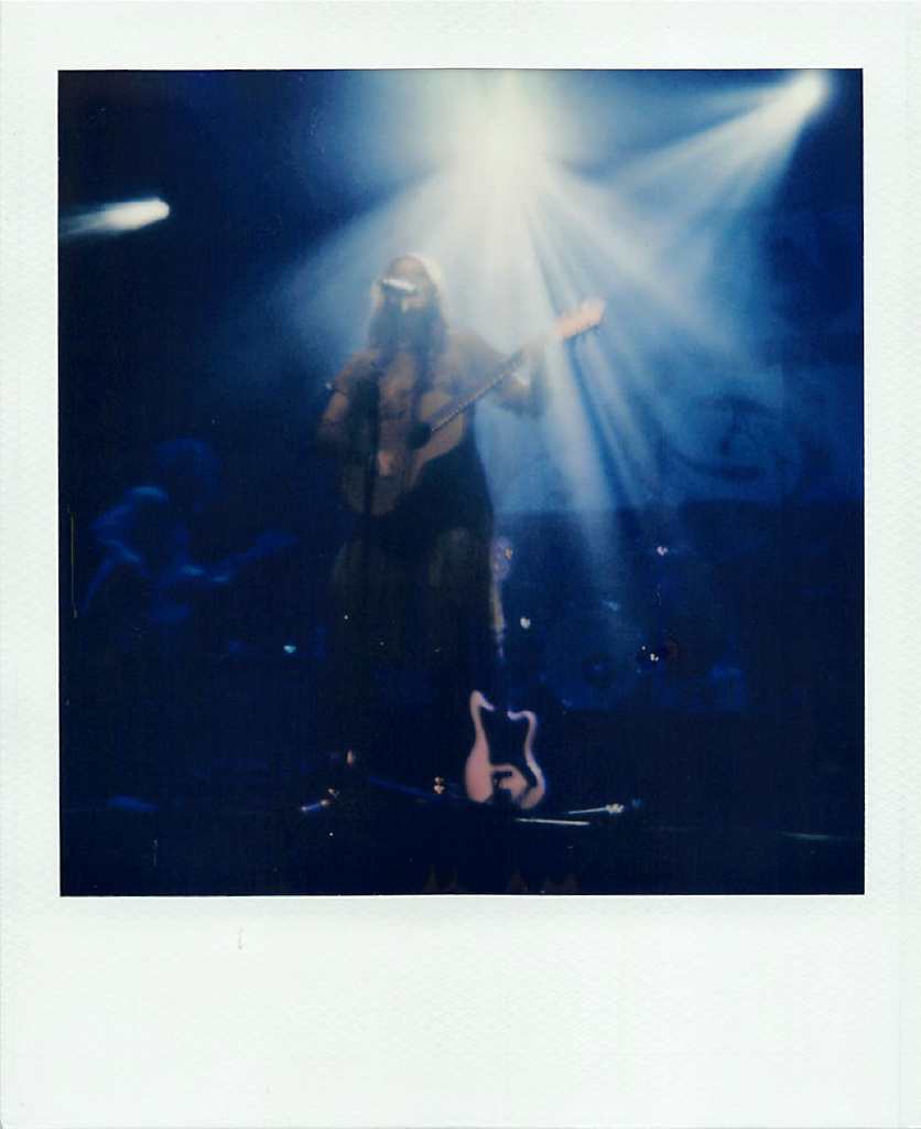 Kate Nash performs at The Howard Theatre in Washington DC as part of her "9 Sad Symphonies" tour. Shot on polaroid film.